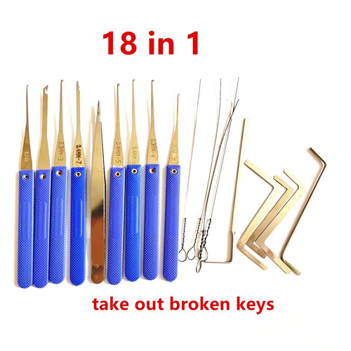 18pcs locksmith tool - 18pcs,