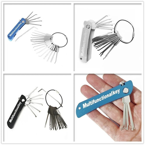 1pc portable locksmith - 21-in-1,