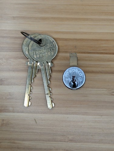 Medeco original key knob - medeco,