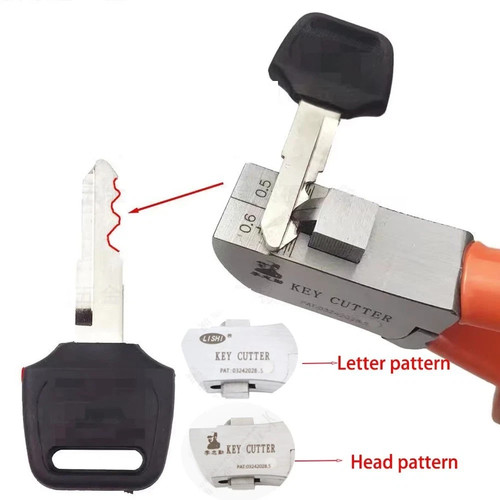 Portable lishi key - lishi, cutter