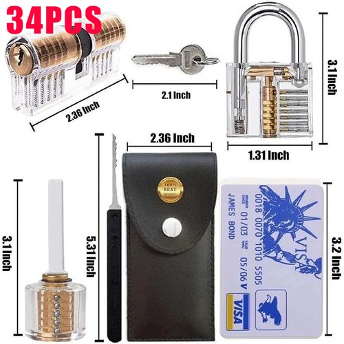 Pcs padlock unlocking lock - padlock,