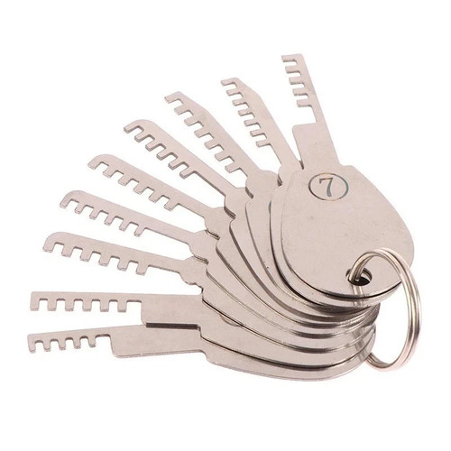 9pcs stainless steel - 9pcs,