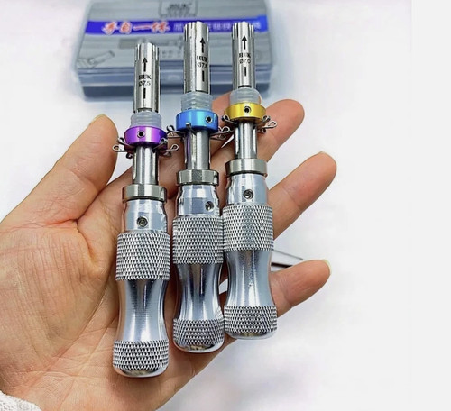 3pcs 7pin tubular - 3pcs, lock